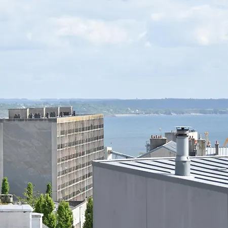 Le Republique I Centre & Vue Lägenhet Brest